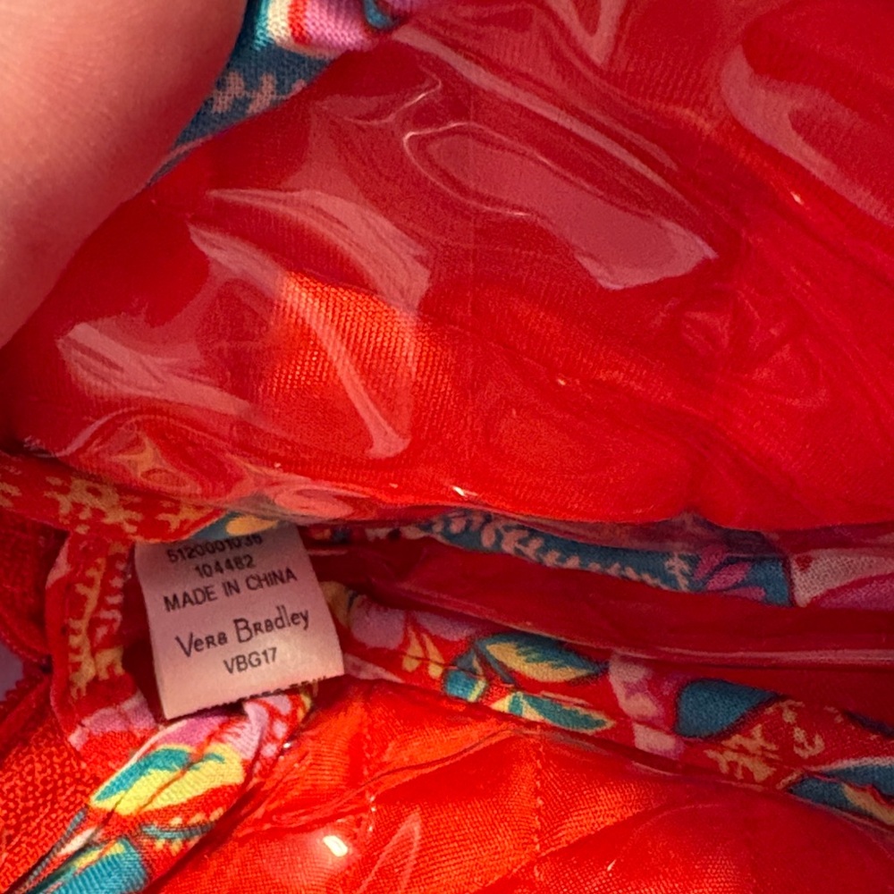 Vera Bradley Multicolor Patterned Makeup Women's … - image 4